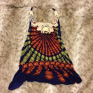 Free People tribal cover up